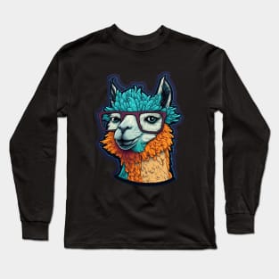 Cool Llama Long Sleeve T-Shirt